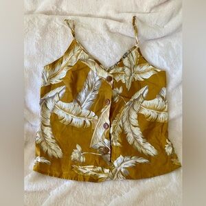 ASOS Design Button Through Linen Cami